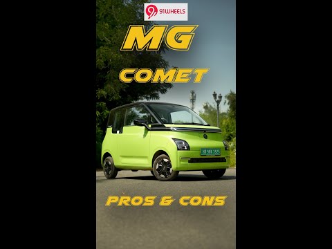 MG Comet EV Top Pros & Cons