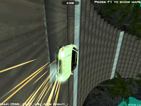 My second stunt on FLO v5 - New Night