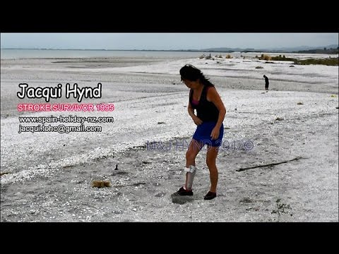 1995 AVM Stroke Survivor: Walk Sand Beach Jacqui Hynd