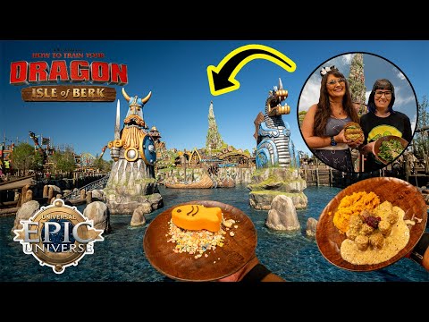 Mead Hall LUNCH foodie guide ⚒️ Universal Orlando Epic Universe Isle of Berk food review