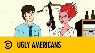 ¡Me Matarán Brutalmente! | Ugly Americans | Comedy Central LA