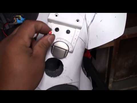 how to rig a EL Tape module Inverter to your costume