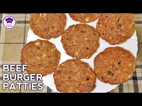 Beef Burger Patty Recipe