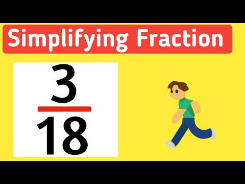 How to Simplify the Fraction 3/18 || 3/18 Simplified