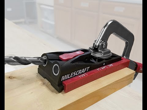 Milescraft 1323 PocketJig200, Double Barrel Pocket Jig - How to Make Pocket Holes