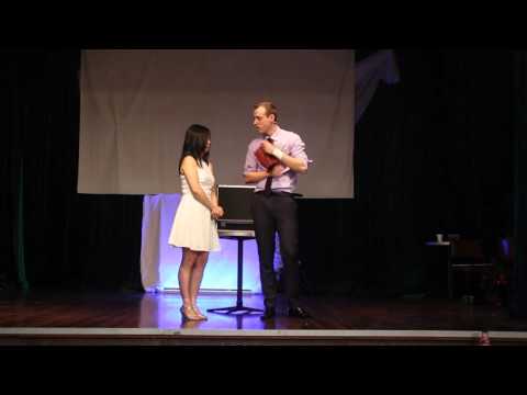 Nathan Hedger @ 5050 Christmas Party 2015 - Ball Trick