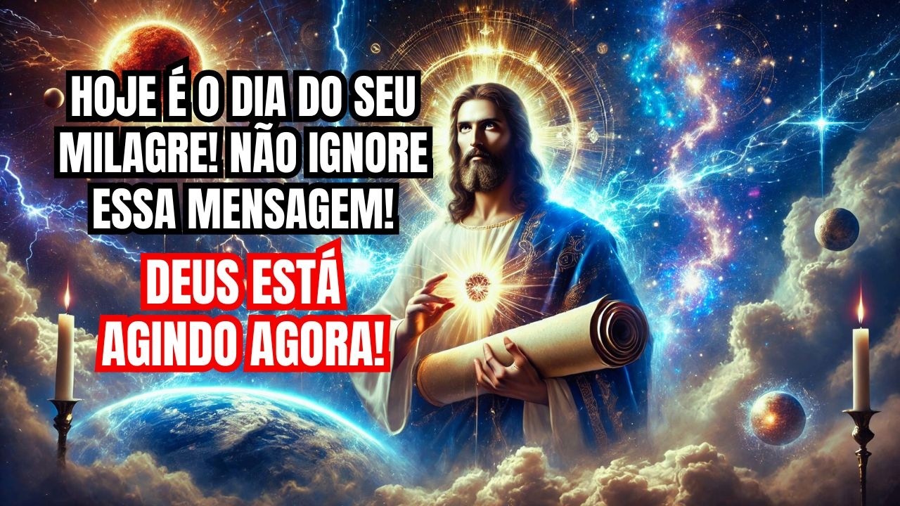 🔥 MILAGRES ESTÃO SENDO DERRAMADOS AGORA! Deus Está Agindo na Sua Vida!