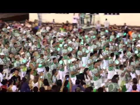 Mestre Sala e Porta Bandeira e Bateria - Mocidade de Aparecida - Ensaio Técnico 2014