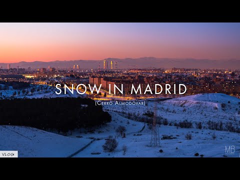 Snow in Madrid | TIMELAPSE VLOG