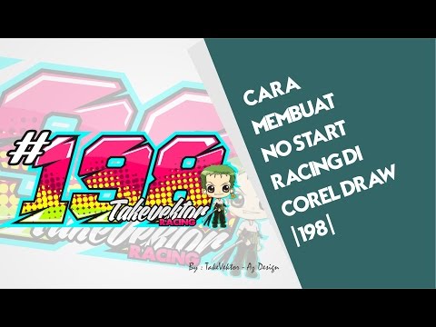Cara Membuat No Start Racing Di Corel Draw By Takevektor Cara Membuat No Start Racing Di Corel Draw By Takevektor