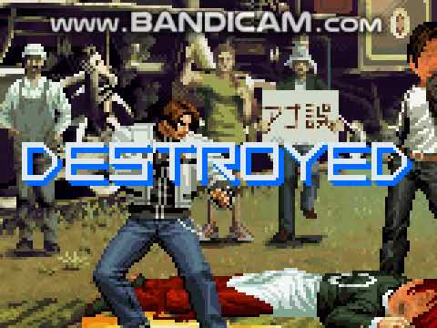 Knuckle Fighter Alpha - Kyo vs Tingisu Iori