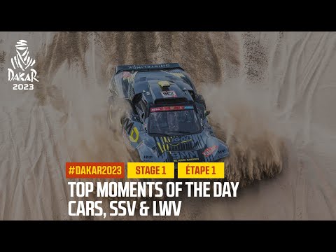 ダカール・ラリー2023 自動車クラスのステージ1ハイライト動画