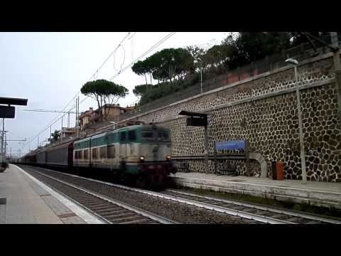 E655.293 sul MI 85485 Prato Centrale - Roma Smistamento, in transito a Settebagni
