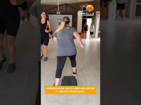 San Carlos Sud: Comenzaron las clases de aeróbica y circuito funcional