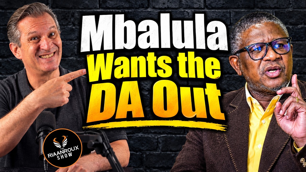 The Riaan Roux Show thumbnail: Mbalula wants the DA out. Can the ANC govern without them?