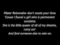 Mr Rainmaker - Warrant ~ Lyrics