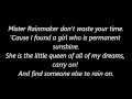 Mr Rainmaker - Warrant ~ Lyrics 