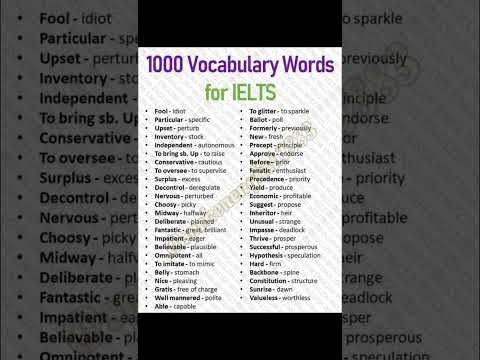 Vocabulary Words for IELTS #english #vocabulary #spokenenglish #ielts #ytshorts