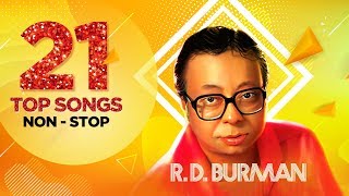 R.D. Burman | 21 Top Songs Non - Stop | Piya Tu Ab To Aaja |  Dum Maro Dum | Are Jane Kaise Kab