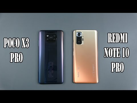 Poco X3 Pro vs Redmi Note 10 Pro | SpeedTest and Camera comparison