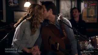 Deacon (Charles Esten) and Rayna (Connie Britton) Sing 'Surrender' - Nashville