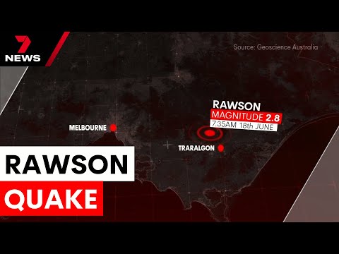 Earthquake rattles small Victorian town | 7NEWS