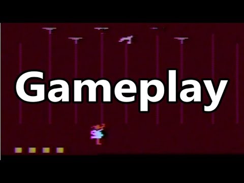 Dishaster Atari 2600 Gameplay
