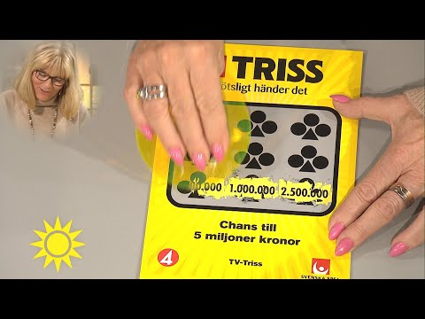 Trissvinnaren Gunilla: "Det här blir en bra födelsedagspresent" - Nyhetsmorgon (TV4)