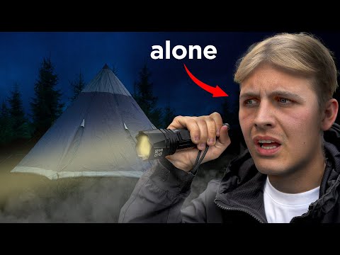 Can I SURVIVE Solo Camping for 24 Hours?