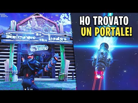 HO TROVATO UN PORTALE MISTERIOSO A RIFUGIO su FORTNITE! COS'È?!
