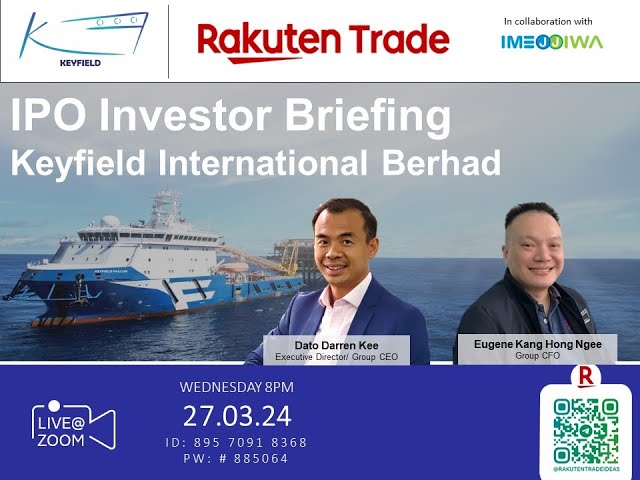 Rakuten Trade Ideas 🎯 Webinar - Keyfield International Bhd