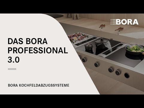 Das High-End-Kochfeldabzugssystem BORA Professional 3.0
