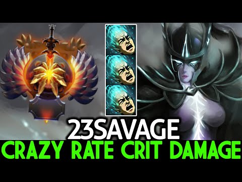 23SAVAGE [Phantom Assassin] Crazy Rate Crit Damage 12k MMR Carry Play Dota 2