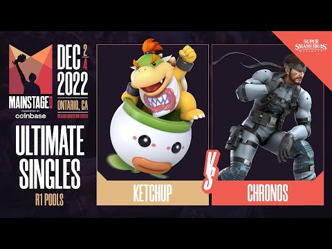 Ketchup (Bowser Jr.) vs Chronos (Snake) - Ultimate Singles Pools Winners QF  - Mainstage 2022