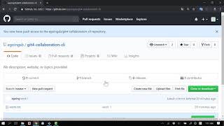 GIT4 - CLI 협업 3. 같이 작업하기