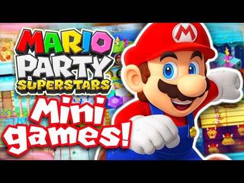 Winning ALL 100 Original Minigames in Mario Party Superstars