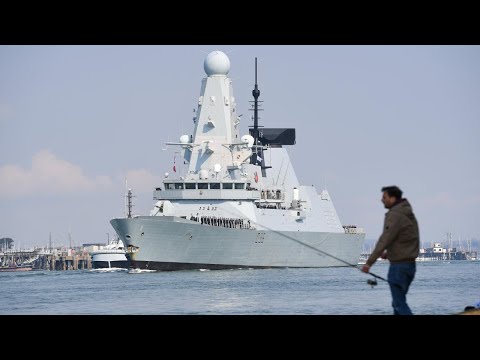 HMS Defender and HMS Diamond leave Portsmouth ready for Indo-Pacific deployment