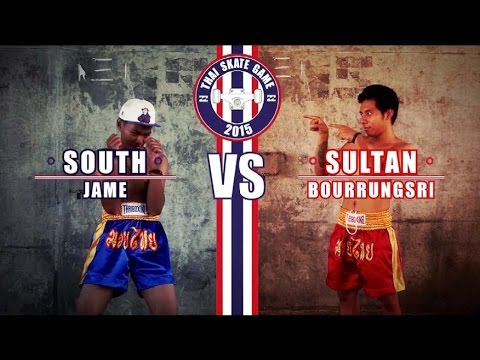 Billabong presents Thai SKATE Game 2015 I First Round I South Jame vs Sultan Bourrungsri