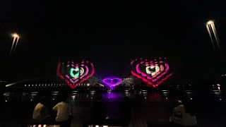 嘉義故宮南院 水舞 2025情人節特別版