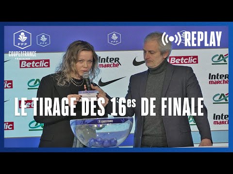 Le tirage au sort des 16es de finale en replay I Coupe de France Féminine 2025-2026