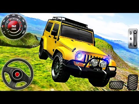 Offroad Jeep Mountain Driving - 4x4 SUV Drive Simulator 3D - Android GamePlay
