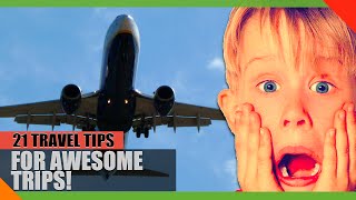 Cheap Flights, Packing Lists, & Suitcase Hacks: 21 ESSENTIAL Travel Tips!