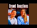 Medium Sized Audience Laughs Applauds
