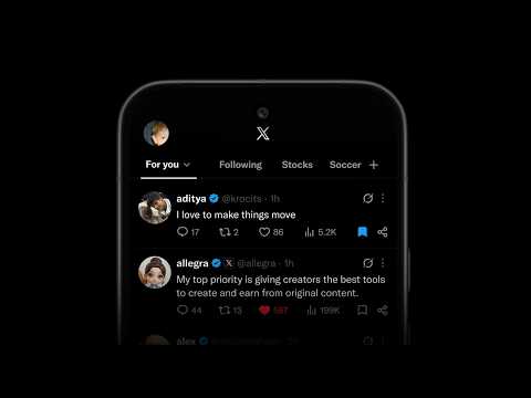 X (Antigo Twitter) video thumbnail