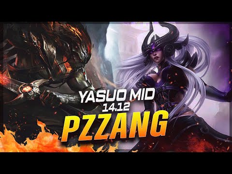 Pz ZZang - Yasuo vs Syndra MID Patch 14.12 - Yasuo Gameplay