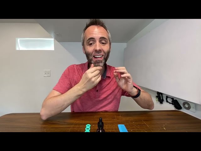 Best Organic Beard Oil for Men - close-up view