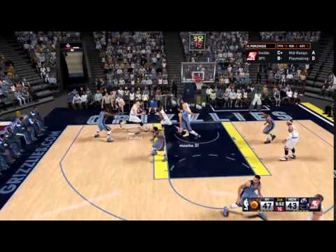 Porzingis mocny dunk! - New York Knicks