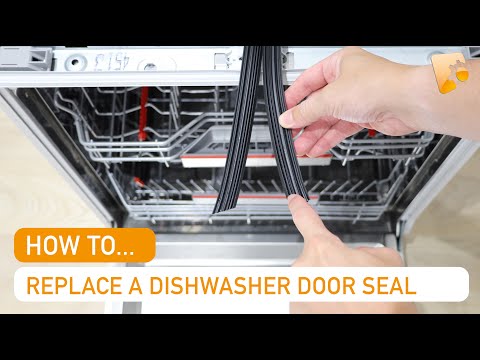 Leaking dishwasher? How to Replace a Bosch Dishwasher 3 Sided Door Seal