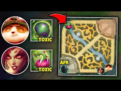 Our Top Laner Rage Quit... so we replaced him with a Zyra plant (4v5 VICTORY)