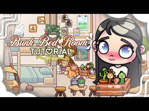 Free Baby BunkBed Room Tutorial AvatarWorld - Pazu